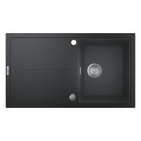 Grohe K400 31640AP0 zlewozmywak granitowy 86x50 cm czarny