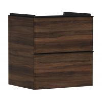 Hansgrohe Xelu Q 54026670 szafka 58x49.5x60.5 cm podumywalkowa wisząca czarna