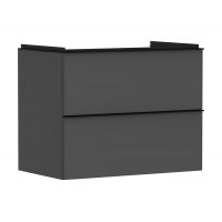 Hansgrohe Xelu Q 54028670 szafka 78x49.5x60.5 cm podumywalkowa wisząca czarna