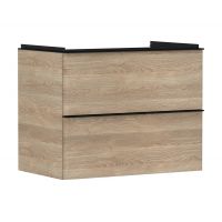 Hansgrohe Xelu Q 54029670 szafka 78x49.5x60.5 cm podumywalkowa wisząca czarna