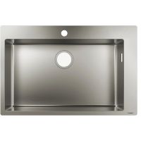 Hansgrohe S 71 43302800 zlewozmywak stalowy 76x50 cm