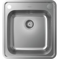 Hansgrohe S41 43335800 zlewozmywak stalowy 52x48 cm