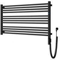 Instal Projekt Stick Level Electro STILE10060ZNC75GH06C2 grzejnik elektryczny 55.5x100 cm czarny