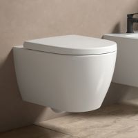 Ideal Standard i.Life O T572501 combi-pack zestaw z deską wisząca bez kołnierza ze spłukiwaniem wirowym biały