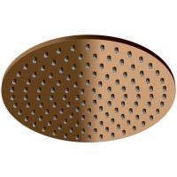Kohlman Axel Brushed Copper R25EBC deszczownica 25x25 cm okrągła miedź