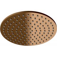 Kohlman Axel Brushed Copper R30EBC deszczownica 30x30 cm okrągła miedź