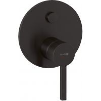 Kludi Nova Fonte Puristic 20759N215 bateria wannowo-prysznicowa podtynkowa czarna