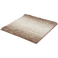 Kleine Wolke Oslo 4077311135 dywanik łazienkowy 60x60 cm kwadratowy brązowy