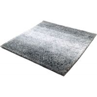 Kleine Wolke Oslo 4077977135 dywanik łazienkowy 60x60 cm kwadratowy szary