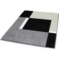 Kleine Wolke Dakota 4598977519 dywanik łazienkowy 90x60 cm prostokątny szary