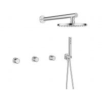 Laveo Pretto BAO004P zestaw podtynkowy