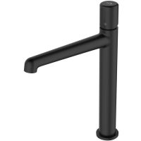 Laveo Pretto BAO72ND bateria umywalkowa stojąca czarna