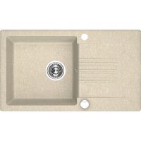 Laveo Celia SBC411T zlewozmywak granitowy 76x44 cm