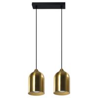 Light Prestige Nilo LP01102LGD lampa wisząca 2x8 W złota