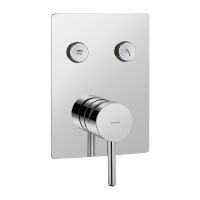Omnires Y GoClick Y1235GCCR bateria wannowo-prysznicowa podtynkowa
