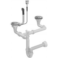 Quadron Save Space 13G14GR6P2ABS syfon zlewozmywakowy