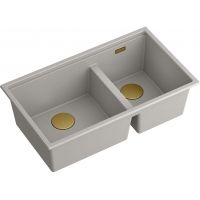 Quadron Clark BM3319102UGRPVDC1 zlewozmywak graniteq 84x48.5 cm