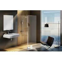 Ravak Walk-In GW1CG4C00Z1 kabina prysznicowa walk-in 120x80 cm aluminium połysk/szkło przezroczyste