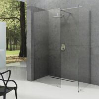 Ravak Walk-In GW9WM0C00Z1 ścianka prysznicowa walk-in 140 cm srebrny połysk/szkło przezroczyste