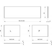 Ravak X000001063 obudowa do wanny