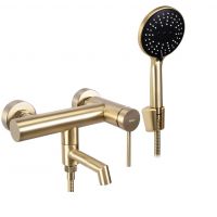 Rea Foss REAB5112 bateria wannowo-prysznicowa ścienna złota