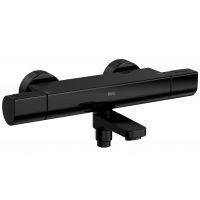 Roca T-1000 A5A1E2ECN0 bateria wannowo-prysznicowa ścienna termostatyczna czarna