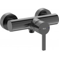 Roca Naia Black A5A2196NM0 bateria prysznicowa ścienna czarna