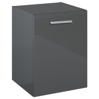 Roca Kwadro A857974153 szafka 39.8x38.4x53 cm boczna wisząca antracyt