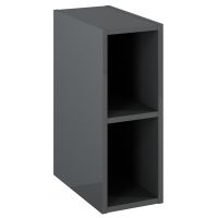 Roca Kwadro A857975153 szafka 20x38.6x53 cm boczna wisząca antracyt