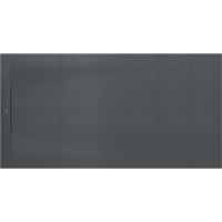 Roca Pyros AP90164038401200 brodzik prostokątny z syfonem 160x90 cm szary