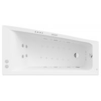 Roca Easy A24T280000 wanna z hydromasażem 150x80 cm asymetryczna biała