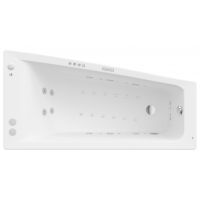 Roca Easy A24T281000 wanna z hydromasażem 150x80 cm asymetryczna biała