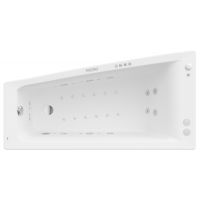 Roca Easy A24T288000 wanna z hydromasażem 150x80 cm asymetryczna biała