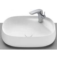 Roca Beyond A3270B8620 umywalka 58.5x45.5 cm owalna nablatowa biała