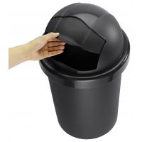 Rotho Bob 1721308080 pojemnik na odpady 30 l czarny