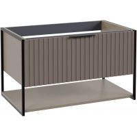 Strama Turf 2410366 szafka 79.5x46x47.5 cm podumywalkowa wisząca szara