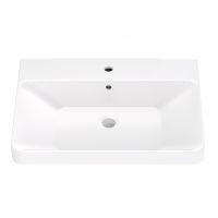 Strama Austin 9909080 umywalka 80x46 cm prostokątna meblowa biała