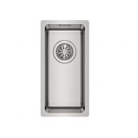 Teka Be Linea 115000010 zlewozmywak stalowy z syfonem 40x18 cm