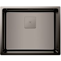 Teka Flexlinea 115000024 zlewozmywak stalowy z syfonem 54x44 cm grafit