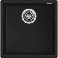 Teka Square 115230025 zlewozmywak tegranit 44x44 cm czarny