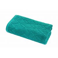 Texpol Geometric 5902135043592 ręcznik 130x70 cm niebieski