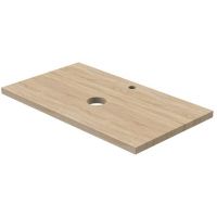 Tiger S-line 1633204041 blat naszafkowy 80x45.2 cm dąb