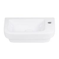 Uptrend Gaja STR4327D umywalka 45x24.5 cm półokrągła biały