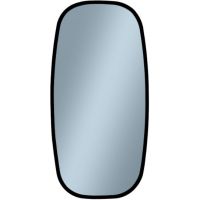 Venti Breza 5907722357212 lustro 45x90 cm prostokątne czarny