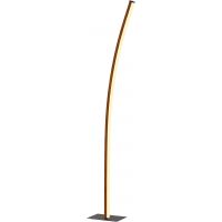 Aviano Bologna 3020106 lampa stojąca 1x21 W czarna-drewno