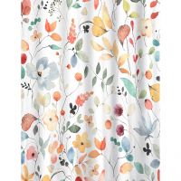 Duschy Fägring zasłona prysznicowa 200x180 cm wielokolorowy rośliny 623-12
