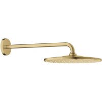 Grohe Rainshower 26558GN0 deszczownica z ramieniem 31x31 cm okrągła brushed cool sunrise