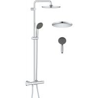 Grohe Vitalio Start Shower System 26816000 zestaw prysznicowy ścienny termostatyczny z deszczownicą starlight chrome