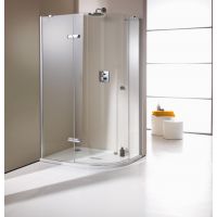 Huppe Enjoy Pure 1/4 koła 4T3401092322 kabina prysznicowa półokrągła 90x90 cm