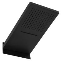 Kronenbach Spa KBMBBPRBOR2502BL deszczownica 50x25 cm prostokątna czarna